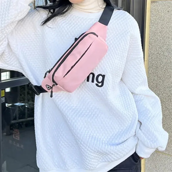 Waterproof Sports Waist Bag with Headphone Hole