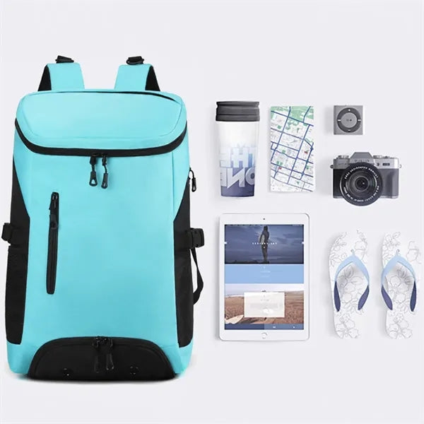 Badminton Tennis Bag Duffle Backpack with Shoe Compartment
