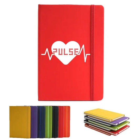 80 Sheets Lined Journal Notebooks PU Leather Hardcover A5