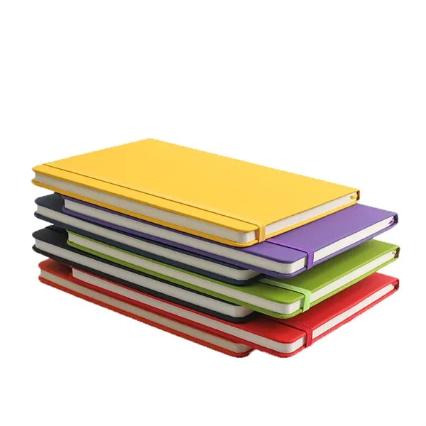 80 Sheets Lined Journal Notebooks PU Leather Hardcover A5