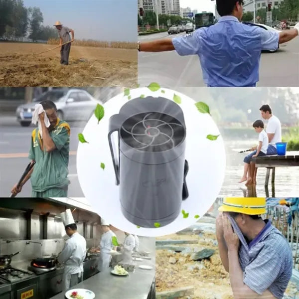 Hands-Free Hanging Neck Fan
