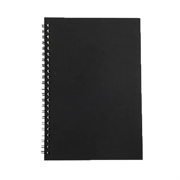 A5 Hardcover Spiral Lined Thicken Notebook 50 Sheets