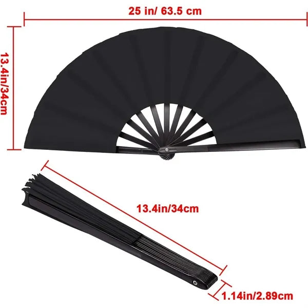 13 inch Large Folding Hand Fan