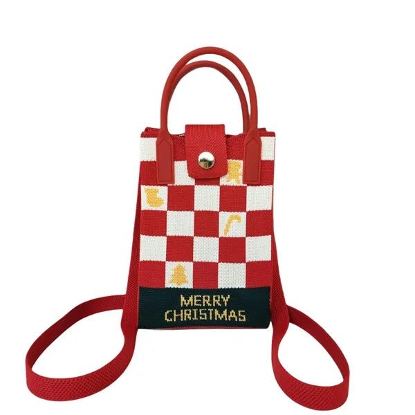 Knit Lightweight Small Crossbody Bag