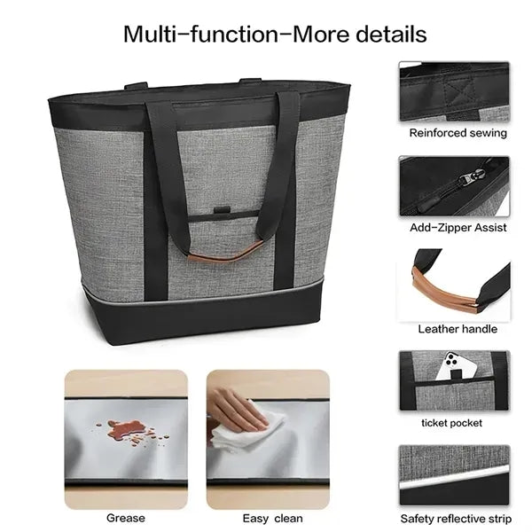 Insulated Lunch Cooler Bag Large Capacity