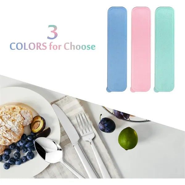 Portable Tableware Travel Utensils with Case