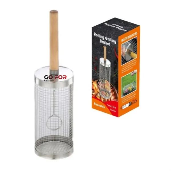 Rolling Grill Basket