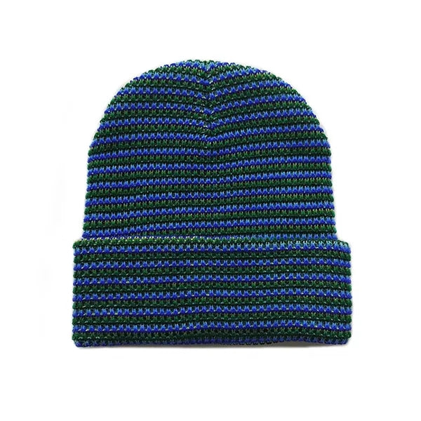 Waffle Beanie Hat with Warm Ear Pads for Winter