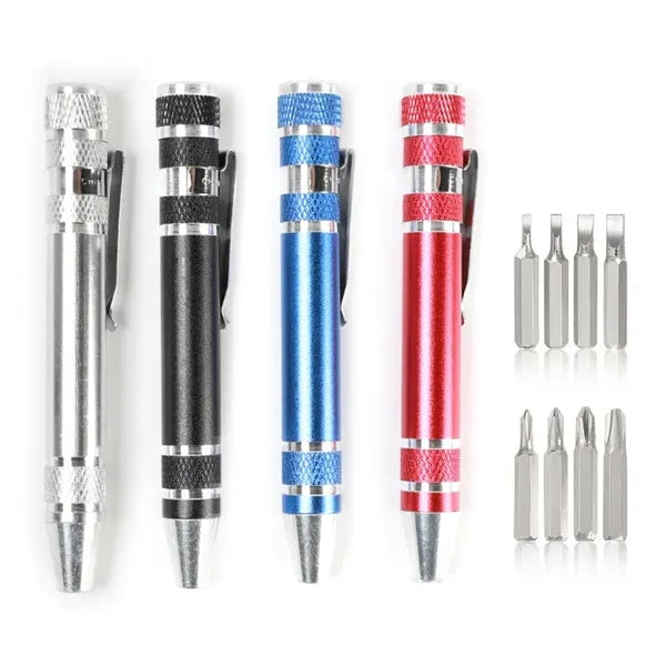8-In-1 Aluminum Multi-Tool Kit