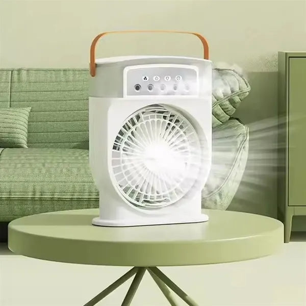 2000 mAh 5-Hole Mist Spray Mini Humidifying Fan