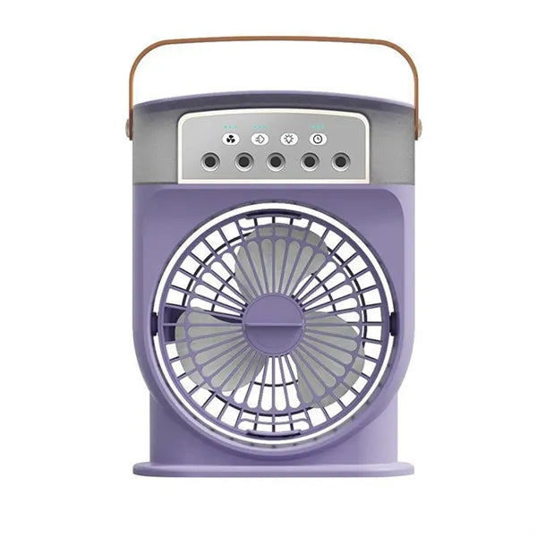 2000 mAh 5-Hole Mist Spray Mini Humidifying Fan