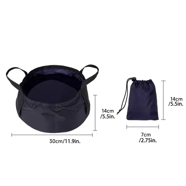 Outdoor Products Portable Folding Basin Bucket