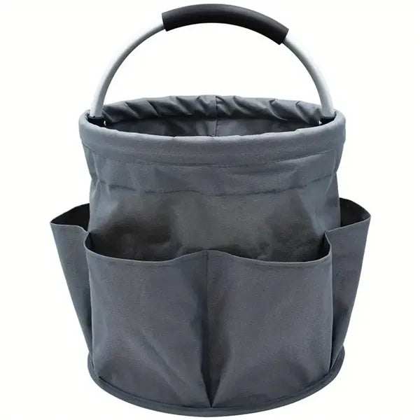 Foldable Tool Basket For Hand-Held Storage Toiletries