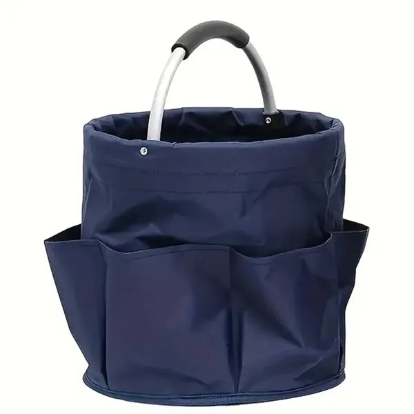 Foldable Tool Basket For Hand-Held Storage Toiletries