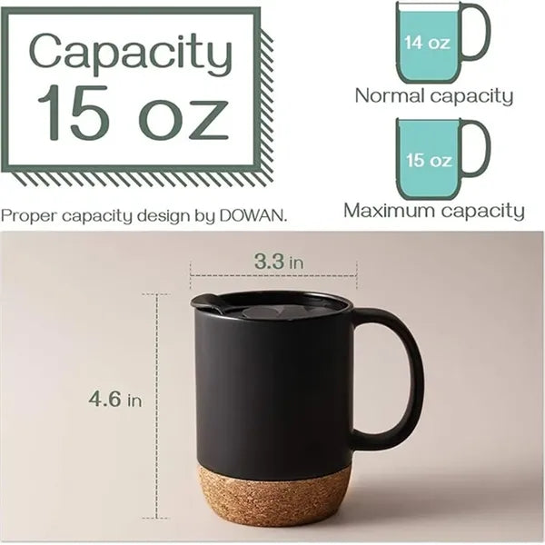 Coffee Mug With Cork Bottom
