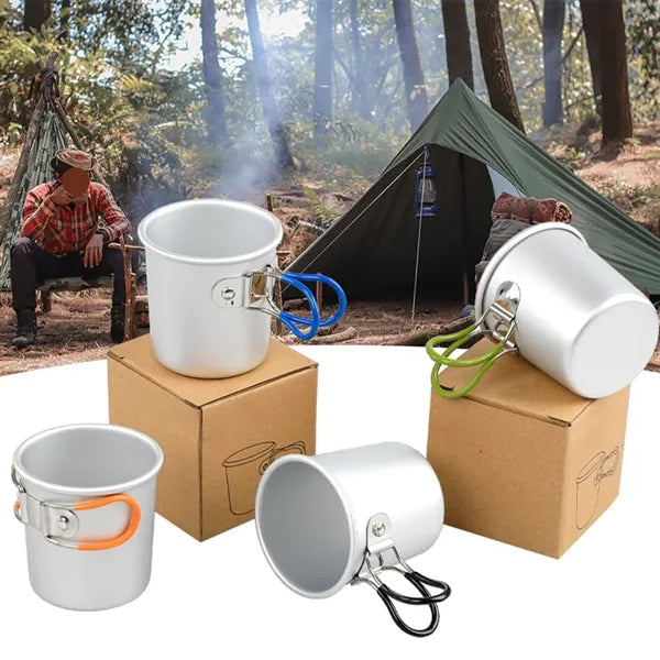 Outdoor Camping Folding Cup Aluminum Alloy