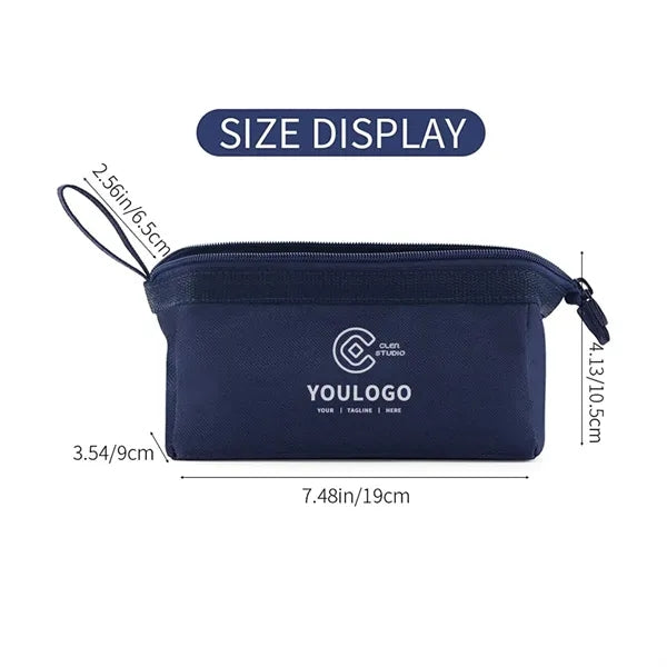 Polyester Oxford Cloth Stationery Bag Pencil Case