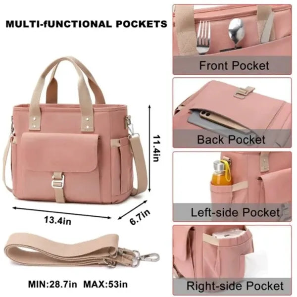 Insulated Lunch Bag for Men Women