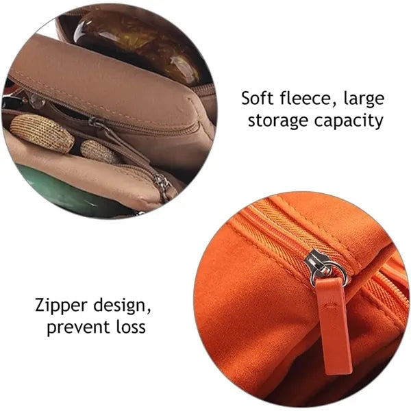 Women's Jewelry Storage Bag Foldable Ornaments Display