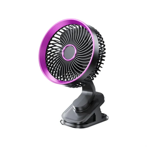 1200 mAh Chargeable Office Desktop Mini Clip Fan