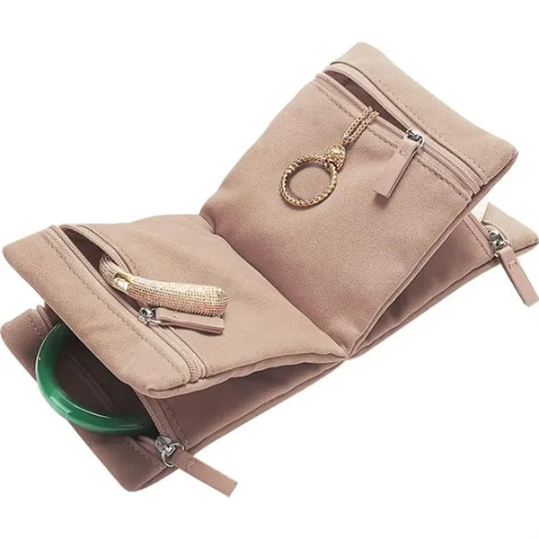 Women's Jewelry Storage Bag Foldable Ornaments Display