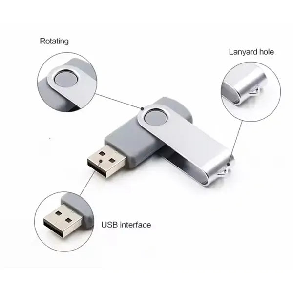 8GB Popular and Classic Swivel USB flash drive