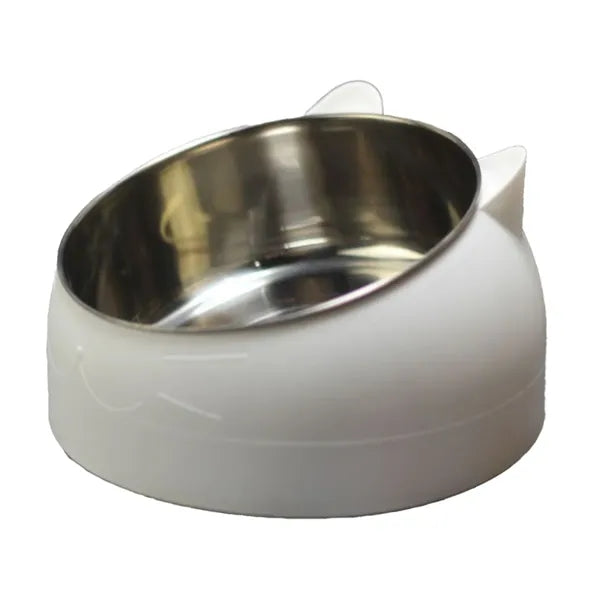 Stainless Steel Cat Ear Pet Bowl
