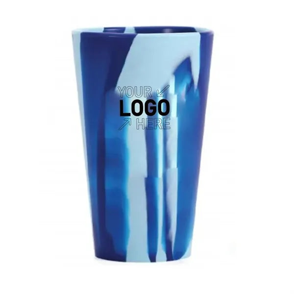 Silicone 16 oz Pint Glass