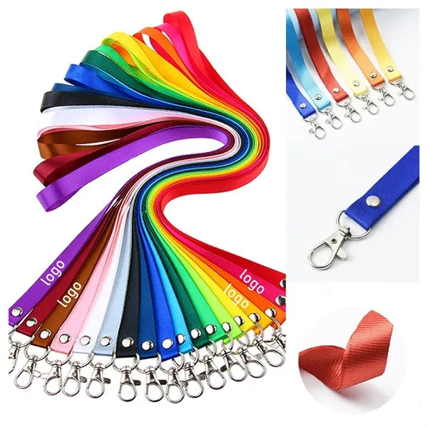 Lanyard Neck Strap For Id With Metal Clip