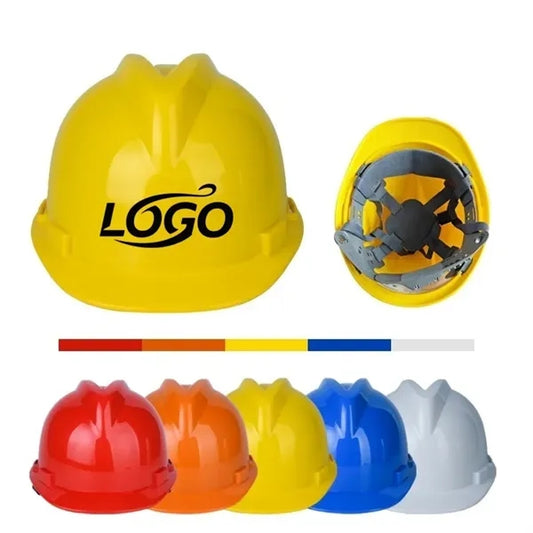 Adjustable Durable Plastic Hard Hat with Rotating Size