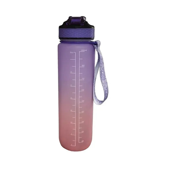 30 oz. Wide Mouth Water Bottle with Motivational Slogans