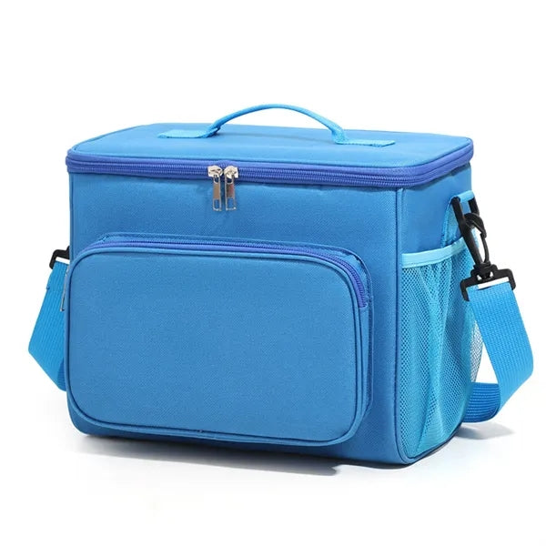 Outdoor Lunch Cooler Bag with Handle & Shoulder Strap
