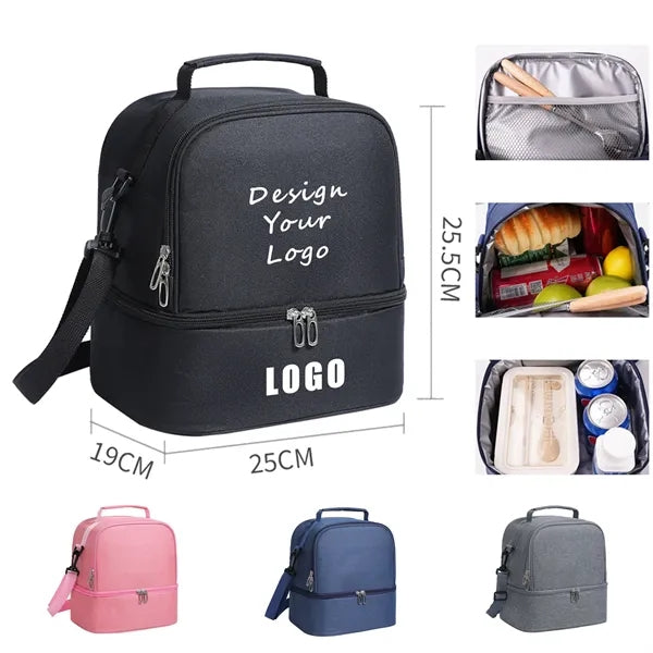 Waterproof Cationic Fabric Insulated Lunch Cooler Bag