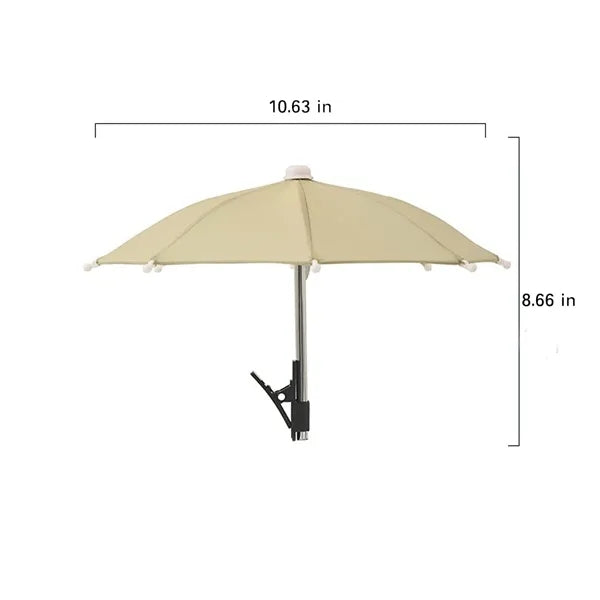 Phone Umbrella Universal Adjustable Stand With Clip-on