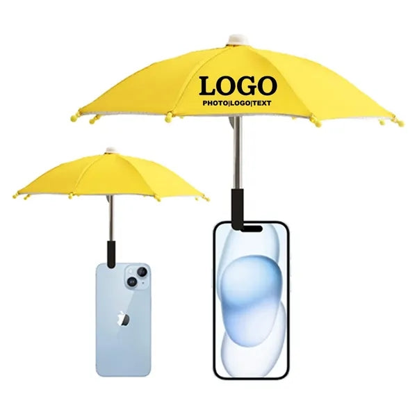 Phone Umbrella Universal Adjustable Stand With Clip-on