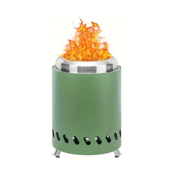 Camping Tabletop Smokeless Fire Pit With Storge Bag
