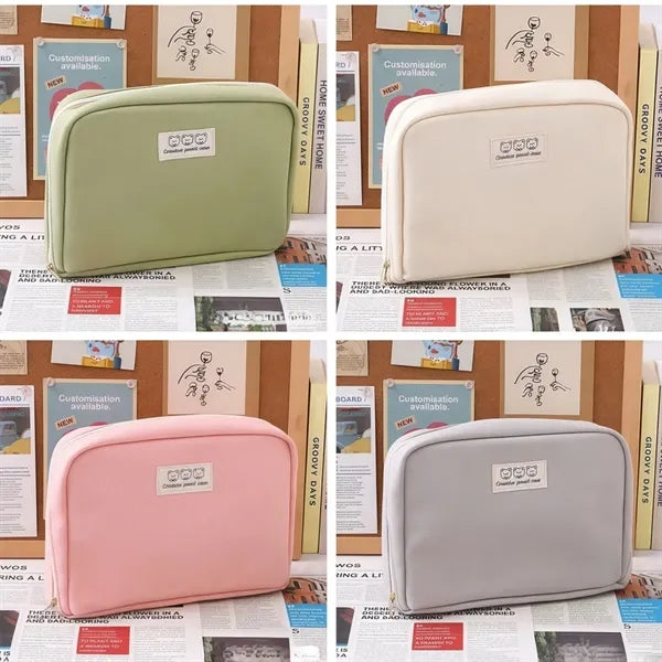 Large Pen Pencil Case High Capacity Art Pouch