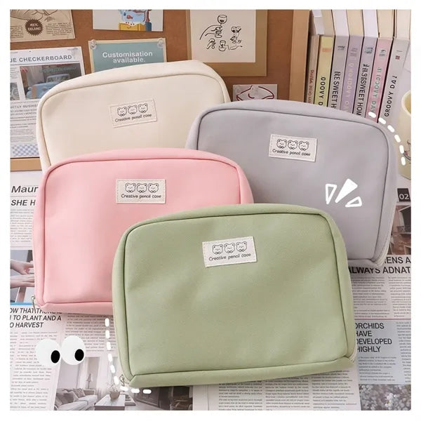 Large Pen Pencil Case High Capacity Art Pouch