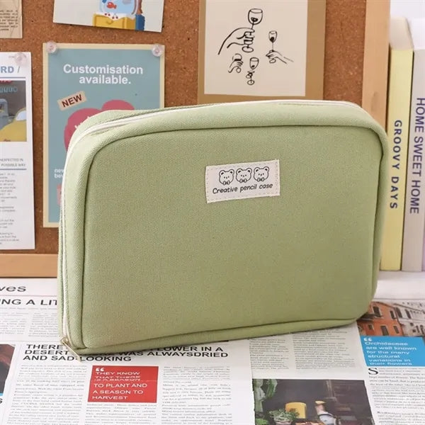 Large Pen Pencil Case High Capacity Art Pouch