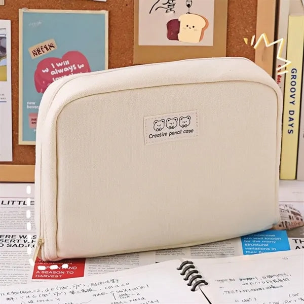 Large Pen Pencil Case High Capacity Art Pouch