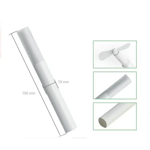 The Lips Mini Fan With Removable Cap