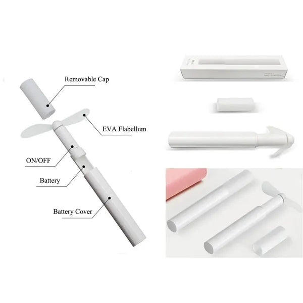 The Lips Mini Fan With Removable Cap