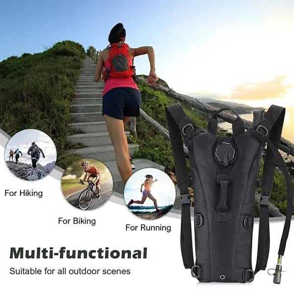 Tactical Hydration Pack with 3L Water Bladder
