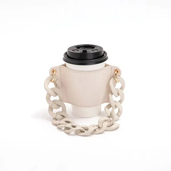 PU Removable Chain Cup Sleeve