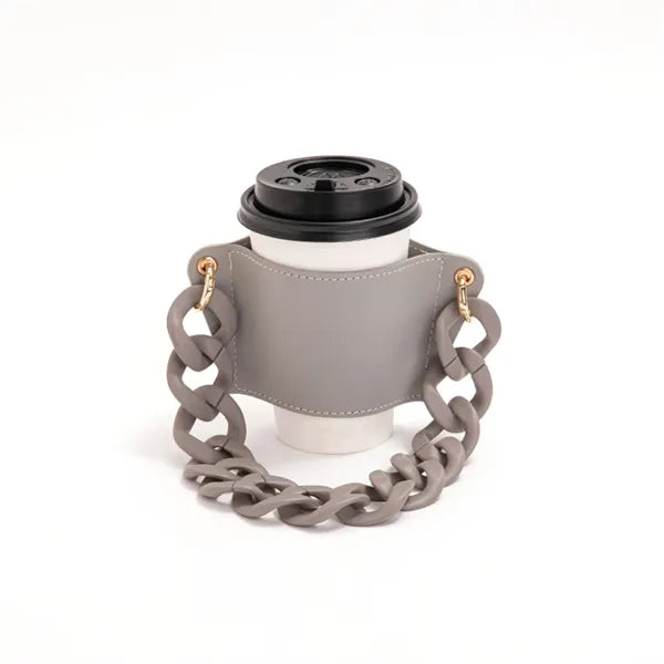 PU Removable Chain Cup Sleeve