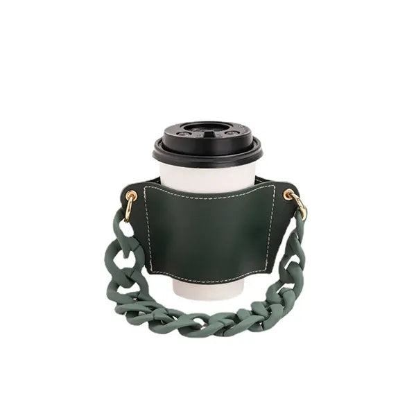 PU Removable Chain Cup Sleeve