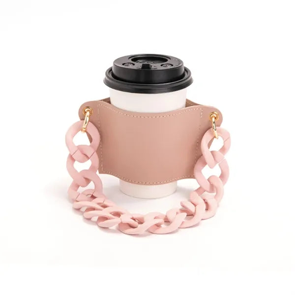 PU Removable Chain Cup Sleeve