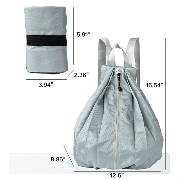 High-Capacity Foldable Backpack
