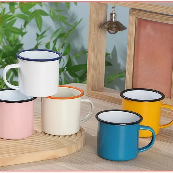 12 oz Tea Enamel Mug Camp Drinking