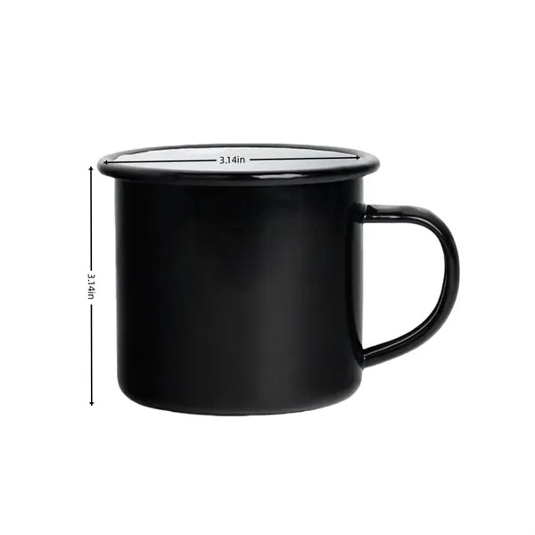 12 oz Tea Enamel Mug Camp Drinking